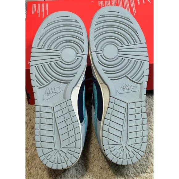 Nike Dunk Low Retro PRM Gray Navy Teal Size Men 11 Brand New FB8895-001 - Picture 4 of 8
